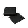 2-ply black beverage napkin premium quality elegant design versatile use compact size bulk pack absorbent and durable bar restaurant special event sophisticated touch