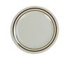 This Round Bread Plate is a great and affordable restaurant tableware. It is made from durable and reliable melamine material, which makes the plate look like ceramics. You can use this stylish plate to serve any dish you want. For example, you can use it for serving breads, salads, side dishes, appetizers or hot meals. The Sesame collection features brown banded rim designs, making this a versatile melamine option for restaurants.