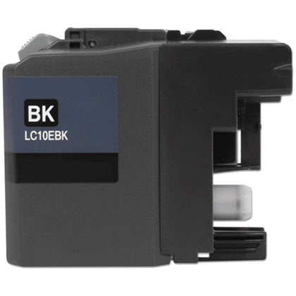 LC10E Black Compatible Ink Cartridge for Brother Printer, high-yield 2,400 pages
