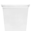 Clear Plastic Disposable U-Shaped Drinking Cups for Iced Coffee