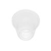 Clear Plastic Disposable U-Shaped Drinking Cups for Iced Coffee