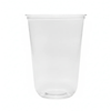 Clear Plastic Disposable U-Shaped Drinking Cups for Iced Coffee