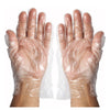 Textured PE Food Grade Disposable Clear Gloves