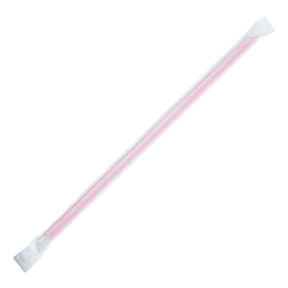 9 x 0.31 Inch Individually Wrapped Smoothies Straws