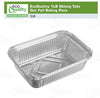 1lb Oblong Aluminum Take Out Foil Baking Pans