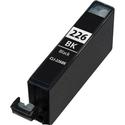 CLI-226 black compatible ink cartridge for Canon PIXMA printers, 510 pages.