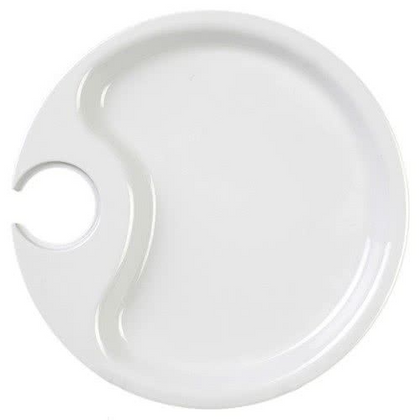Yanco Party Plate CAT-7010IV 24/Pcs It is made from durable and reliable melamine material, which makes the plate look like ceramics. You can use this stylish plate to serve any dish you want. For example, you can use it for presenting cakes, appetizers or serving hot meals. The Catering collection has an elegant and stylish design. Performed in classic ivory color, it will perfectly fit any restaurant environment. 
