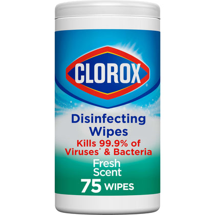 75 count disinfecting wipes germ-killing multi-surface cleaning wipes convenient pre-moistened wipes