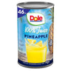 46 oz metal can pineapple juice tropical beverage bulk canned juice