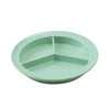 EcoQuality Deep 3-Compartment Plate is made from durable and reliable melamine material. This stylish plate is ideal to serve any dish you want. You can use it for serving salads, side dishes, sushi or hot meals. Performed in green color, it will perfectly fit any restaurant environment. High quality affordable restaurant and household dinnerware.