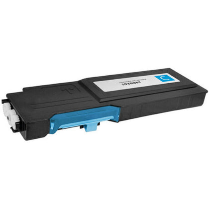 Toner Cartridge 593-BBBT Cyan Compatible for Dell Printer C2660dn, C2665dnf, high-yield 4000 pages