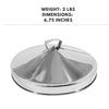 18-inch stainless steel dim sum steamer cover, designed to fit large steamers and retain heat for perfect steaming results.



