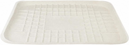 14X18 Inch Natural Molded Fiber Disposable Food Tray