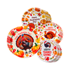 Thanksgiving Plastic Dinner Plates, 13 Inch, Assorted Designs