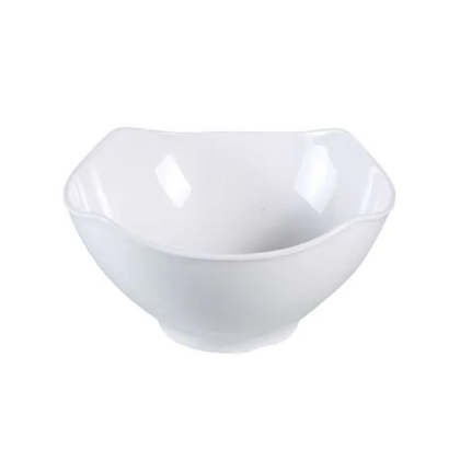 Yanco Square Bowl CAT-1282 6/Pcs is a great and affordable restaurant tableware. It is made from durable and reliable melamine material, which makes the bowl look like ceramics. You can use these unique square bowls to serve such Asian dishes like rice, miso soup, noodles or salads. Thanks to the stylish Catering collection style, the bowl will perfectly fit any food-serving establishment design. Melamine tableware is an ideal solution for those who choose high-quality, durable and affordable dinnerware.
