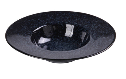 This Dessert Plate is a stylish and practical addition to any table setting. Made from high-quality porcelain, this plate features an elegant blue star pattern that enhances its visual appeal. Its round shape, rolled edge, and wide rim provide both aesthetic charm and functionality, making it ideal for serving cakes, pies, ice cream, and other desserts. Designed for convenience, it is dishwasher, oven, and microwave safe, ensuring effortless maintenance and versatility. 