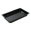  Pan GN-120BK 3/Pcs is an affordable and reliable addition to your tableware collection. These pans are made from high-quality melamine material, that makes its dinnerware look like ceramics. These GN collection pans are commonly used for preparing and serving big portions of a variety of dishes like lasagna, cheese or egg dishes, macaroni and cheese, and other food. These pans would be perfect for your fine-dining restaurant, catered events, outdoor dining area or even hotels.