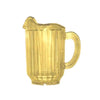 EcoQuality 3 Spout Pitcher PC-060A 12/Pcs is a durable and efficient choice for high-volume beverage service. Made from high-quality plastic, this 60 oz pitcher is designed for everyday use while maintaining a lightweight and easy-to-handle structure. Its warm amber color adds a classic touch to any setting, making it perfect for catering, restaurants, and hospitality environments. 