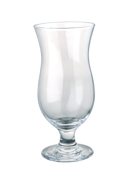  Poco Grande features a curvy, tropical-inspired silhouette that’s perfect for frozen cocktails, blended drinks, or specialty desserts. With a 14 oz capacity, it offers ample room for creative presentation while maintaining a sleek, elegant form. Made from clear, durable glass, this piece delivers both visual clarity and long-lasting performance. As part of the Aqua Spirits collection, it's a standout choice for bars, resorts, and themed dining venues.