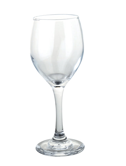 This Wine Glass offers a refined yet practical design for serving red or white wines. With an 11 oz capacity, it’s ideal for casual pours and wine tastings in restaurants, bars, or catered events. Made from clear, high-quality glass, this wine glass highlights the color and clarity of the wine while providing durability for everyday use. As part of the Aqua Spirits collection, it pairs timeless elegance with lasting performance.