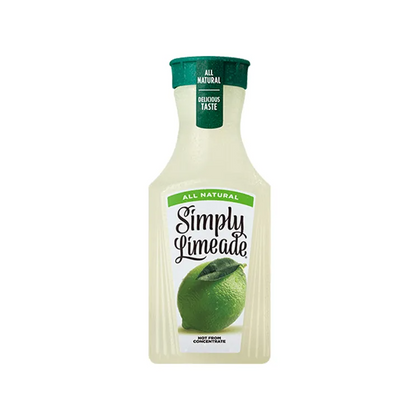 Simply Limeade 52oz juice 6 pack bottles fresh citrus beverage