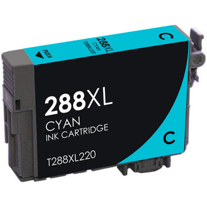T288XL220 Cyan Ink Cartridge Compatible with Epson Expression XP-330, XP-430, XP-434 – High Yield 450 Pages
