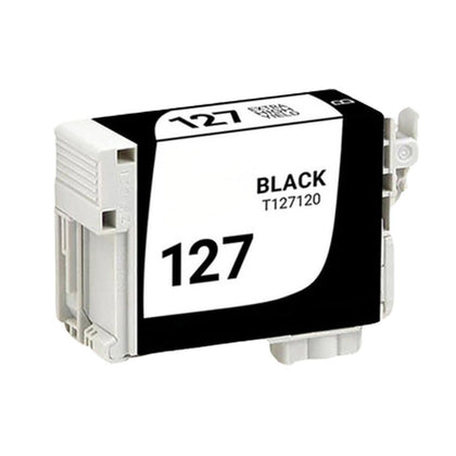 T127120 High Yield Black Ink Cartridge Compatible with Epson Stylus NX330, NX430, WorkForce 435, 520 – 945 Pages