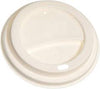 Compostable sugarcane coffee cup lid 90mm environmentally friendly