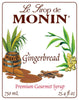 Monin Gingerbread Syrup 750 mL Bottle additional product image