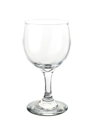 This Wine Glass offers a refined yet practical design for serving red or white wines. With an 8.5 oz capacity, it’s ideal for casual pours and wine tastings in restaurants, bars, or catered events. Made from clear, high-quality glass, this wine glass highlights the color and clarity of the wine while providing durability for everyday use. As part of the Aqua Spirits collection, it pairs timeless elegance with lasting performance.