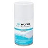 Hospeco AirWorks Fresh Linen 7 oz metered aerosol air freshener refill; sold as a case of 12 cans