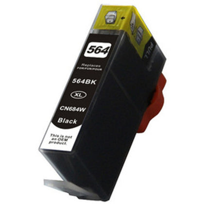 HP 564XL Black compatible ink cartridge for Photosmart printers