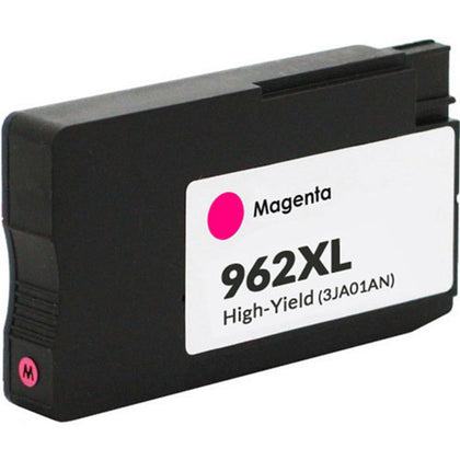 962XL Magenta Compatible Ink Cartridge for HP OfficeJet Pro 9025 printer, high-yield 1,600 pages, delivers vibrant, professional-quality magenta prints.