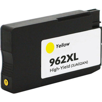 962XL Yellow Compatible Ink Cartridge for HP OfficeJet Pro 9025 printer, high-yield 1,600 pages, delivers vibrant, professional-quality yellow prints.