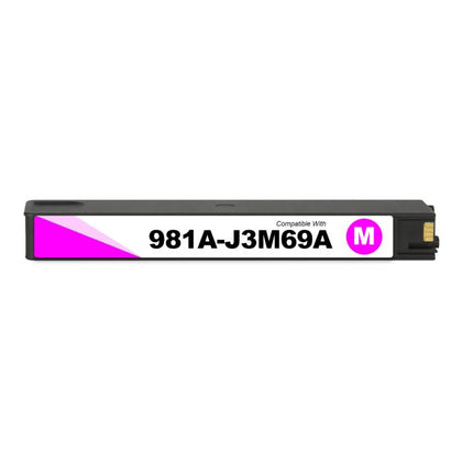 981A Magenta Compatible Ink Cartridge for HP PageWide Enterprise Color 556, 586, E55650 Printers
