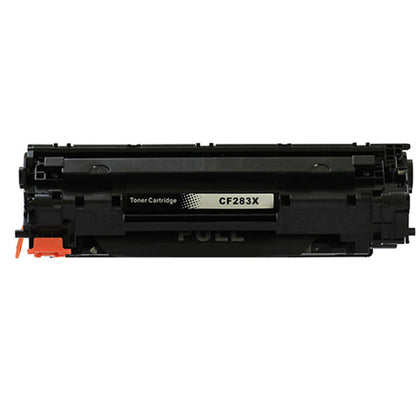CF283X Compatible Black Toner Cartridge (U=CF283X/CRG137) for HP LaserJet Pro M125, M127fn, M127fw, 2,500 pages