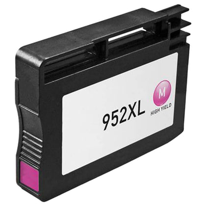 952XL Magenta Compatible Ink Cartridge for HP OfficeJet Pro printers, high-yield 1,450 pages, delivers vibrant, professional-quality magenta prints.