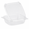 Clear PLA Disposable Hinged Clamshell Deli Takeout Containers