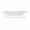 Clear PLA Disposable Hinged Clamshell Deli Takeout Containers