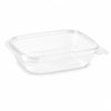 Clear PLA Disposable Hinged Clamshell Deli Takeout Containers