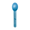 Disposable Heavy Weight Bio-Based Teal Blue Plastic Cutlery Spoons