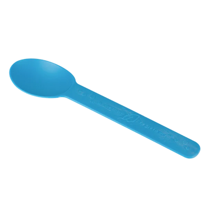 Heavy Weight Bio Based Blue Dining Catering Spoons