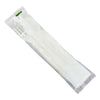 White CPLA Heavy Weight Individually Wrapped Disposable Cutlery Set