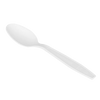 Natural Beige CPLA Heavy Weight Disposable Soup Spoons For Hot & Cold Foods