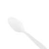 Natural Beige CPLA Heavy Weight Disposable Soup Spoons For Hot & Cold Foods