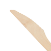 Beige Wood Heavy Weight Disposable Wooden Knives For Dining & Catering