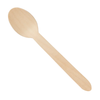 Beige Wood Heavy Weight Disposable Wooden Spoon For Dining & Catering