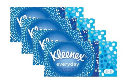 Kleenex Everyday Pocket Packs Facial Tissues, 8 Pack, soft and strong tissues in convenient travel-size packs.