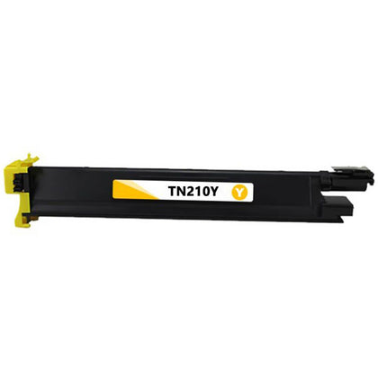 TN210 (8938-506) Yellow Compatible Toner Cartridge for Konica Minolta BizHub C250, C250P, C252, C252P, 12000 pages
