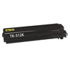 Toner Cartridge TK-512 compatible for Kyocera FS C5020, C5025, C5030 printers, black, high-yield 8,000 pages.
